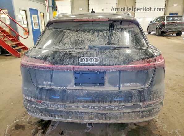 WA1AAAGE6MB025420 2021 AUDI E-TRON Black Вид ззаду
