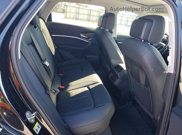 WA1AAAGE8MB014371 2021 AUDI E-TRON Черный Вид задней части салона