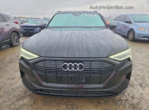 WA1AAAGE8MB018548 2021 AUDI E-TRON Black წინა ხედი