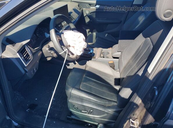 WA1ABAFY4R2042202 2024 AUDI Q5 Black Widok wnętrza z przodu
