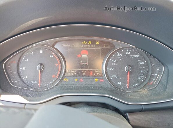 WA1ABAFY4R2042202 2024 AUDI Q5 Black Widok zestawu wskaźników