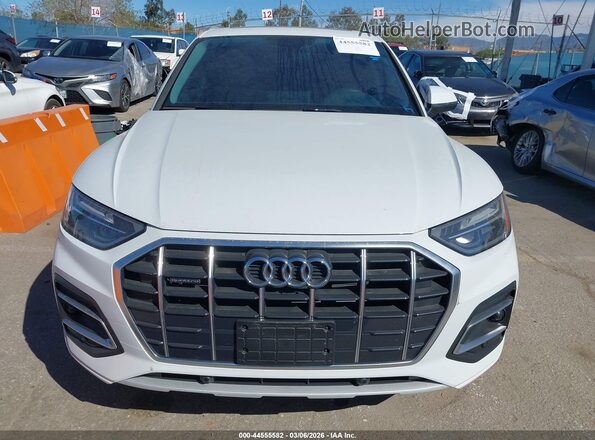WA1ABAFY4R2144826 2024 AUDI Q5 White Widok zestawu wskaźników