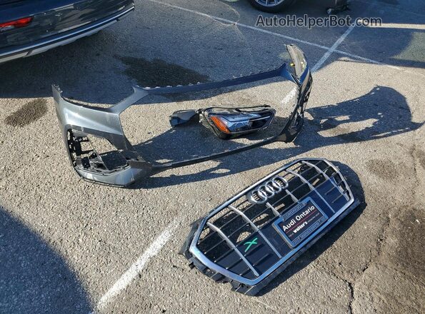 WA1ABAFY8R2104412 2024 AUDI Q5 Gray VIN կոդի պիտակի տեսք