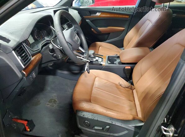WA1ABBFY4R2137591 2024 AUDI Q5 Black წინა სალონის ხედი