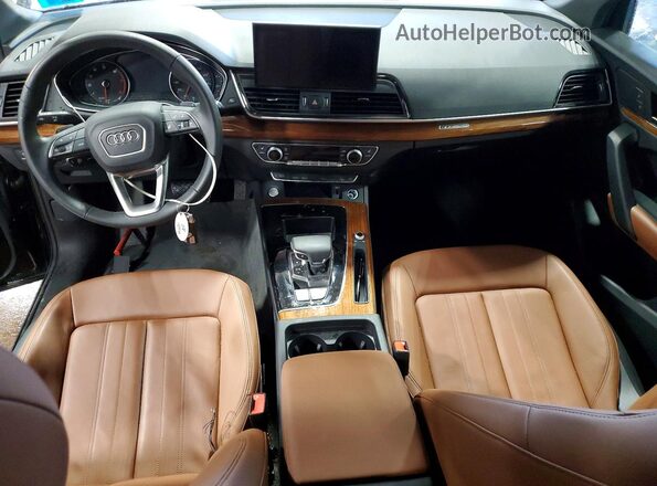WA1ABBFY4R2137591 2024 AUDI Q5 Black წინა პანელის ხედი