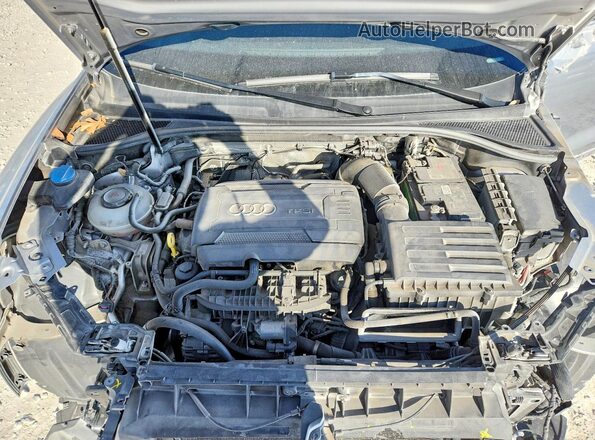 WA1AECF31K1079193 2019 AUDI Q3 Silver Engine compartment view