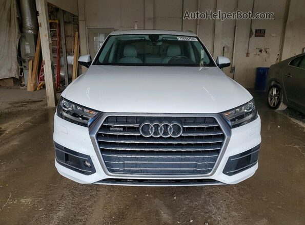 WA1AHAF70KD023405 2019 AUDI Q7 White 