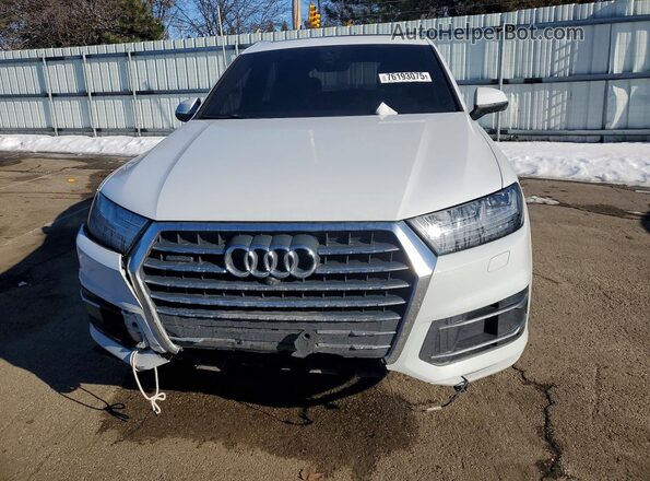 WA1AHAF73KD049383 2019 AUDI Q7 White 