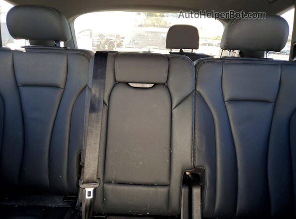 WA1AJAF70MD030250 2021 AUDI Q7 White უკანა სავარძლების ხედი