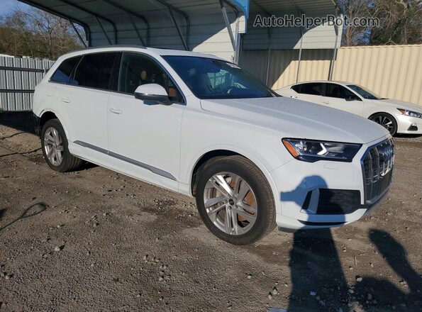 WA1AJAF73MD019534 2021 AUDI Q7 White წინა მარჯვენა