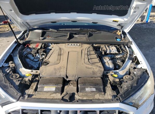 WA1AJAF73MD019534 2021 AUDI Q7 White ძრავის განყოფილების ხედი