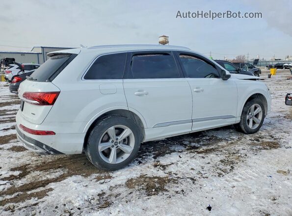 WA1AJAF75MD028381 2021 AUDI Q7 White Հետևի աջ