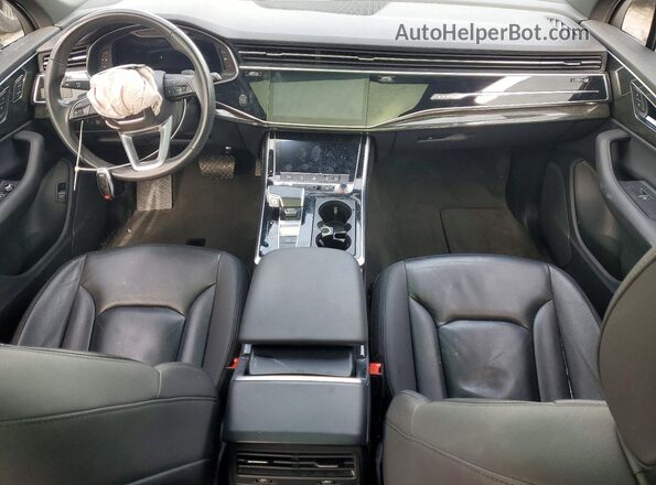 WA1AJAF75MD028381 2021 AUDI Q7 White Առջևի վահանակի տեսք