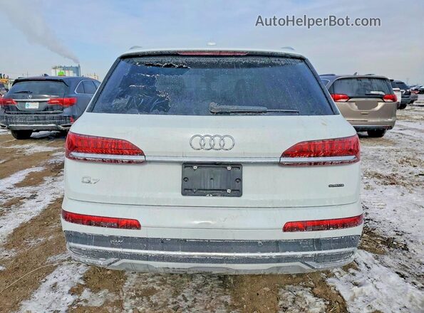 WA1AJAF75MD028381 2021 AUDI Q7 White Հետևի տեսք