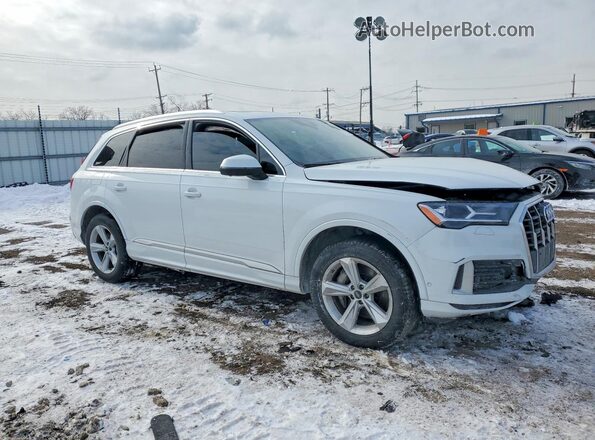 WA1AJAF75MD028381 2021 AUDI Q7 White Առջևի աջ