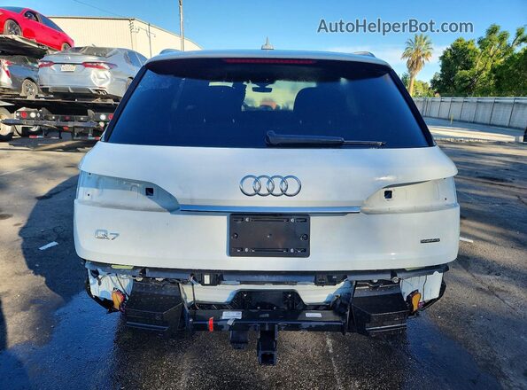 WA1AJAF7XMD018395 2021 AUDI Q7 White 