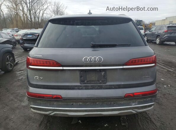 WA1AJAF7XMD041918 2021 AUDI Q7 Silver Հետևի տեսք