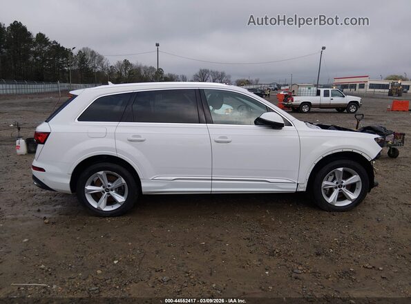 WA1AJBF73ND013501 2022 AUDI Q7 White Vista interior de 360 grados