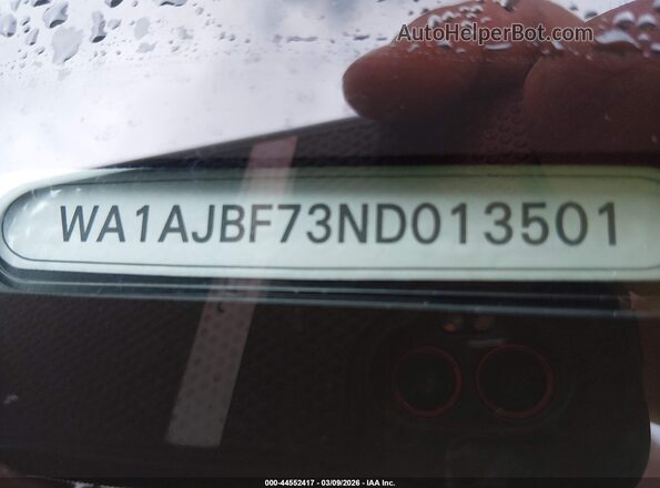 WA1AJBF73ND013501 2022 AUDI Q7 White 