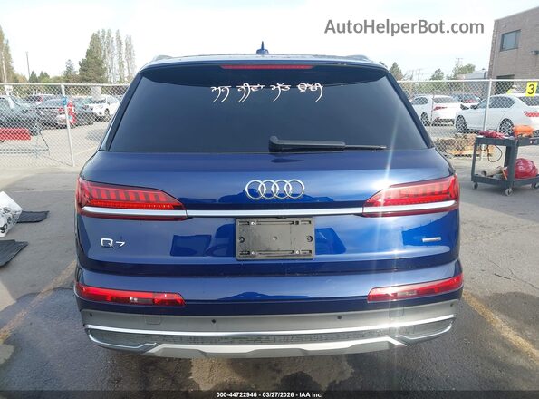 WA1AJBF73ND014891 2022 AUDI Q7 Blue 