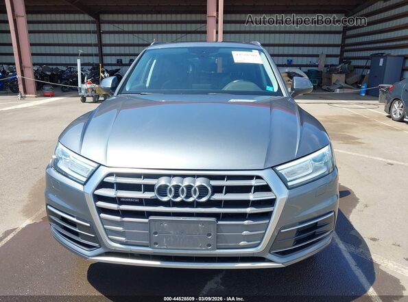 WA1ANAFY0J2077816 2018 AUDI Q5 Black Вид щитка приладів
