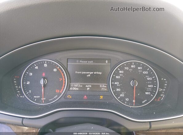 WA1ANAFY3J2029548 2018 AUDI Q5 White Widok tylnych siedzeń