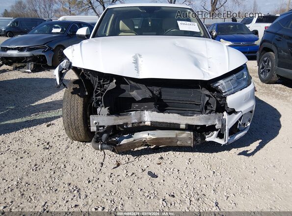 WA1ANAFY3J2029548 2018 AUDI Q5 White Widok z przodu