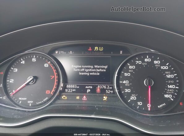 WA1ANAFY4K2070644 2019 AUDI Q5 White Vista de los asientos traseros