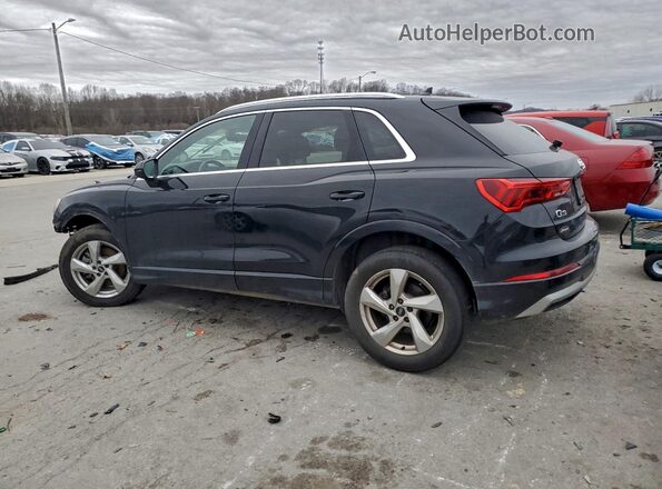 WA1AUCF34M1058893 2021 AUDI Q3 Черный Задняя левая четверть
