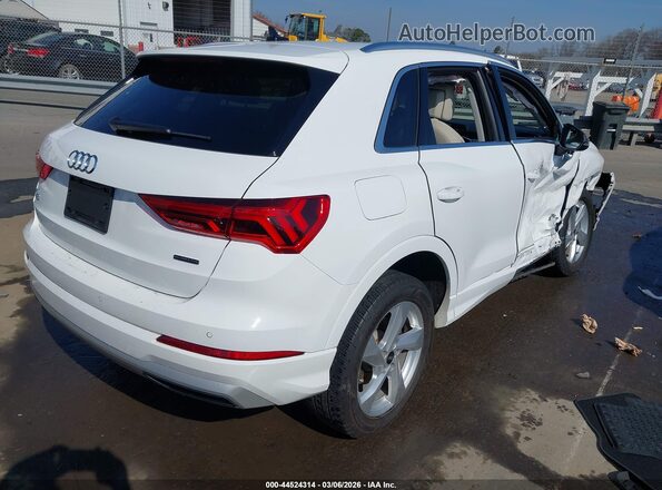 WA1AUCF34M1084099 2021 AUDI Q3 White Задня права чверть