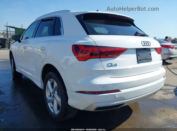 WA1AUCF34M1084099 2021 AUDI Q3 White Задня ліва чверть