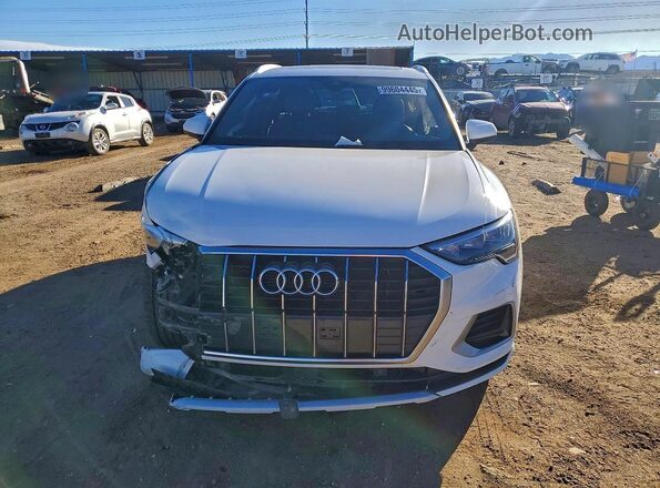 WA1AUCF38M1087975 2021 AUDI Q3 White Դիմացի տեսք