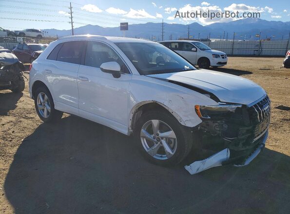 WA1AUCF38M1087975 2021 AUDI Q3 White Առջևի աջ