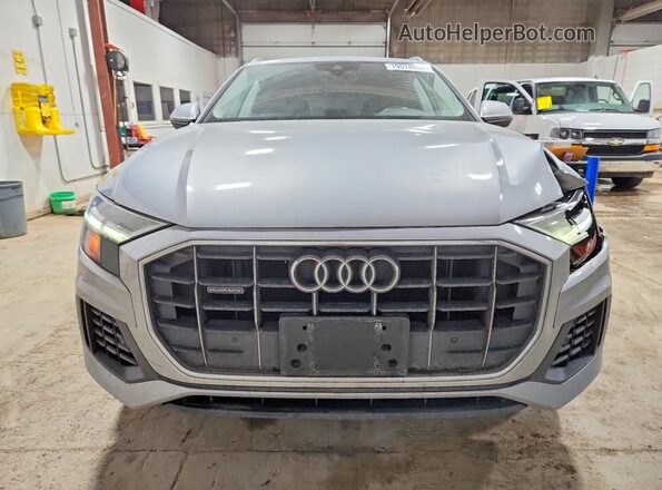 WA1AVAF17LD000533 2020 AUDI Q8 Silver Vista frontal