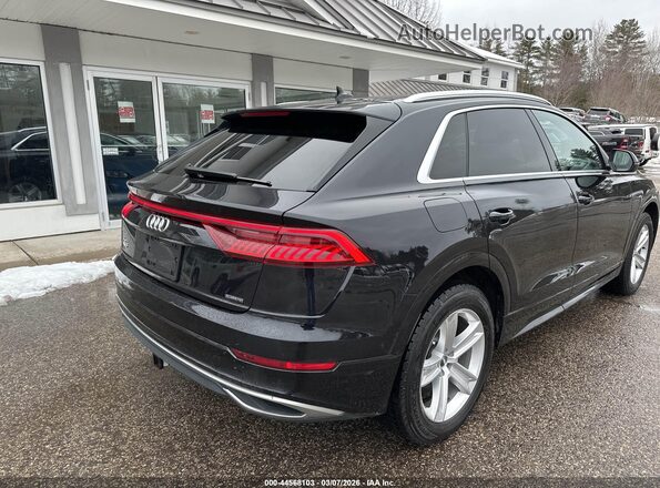 WA1AVAF1XKD009869 2019 AUDI Q8 Black Задня права чверть