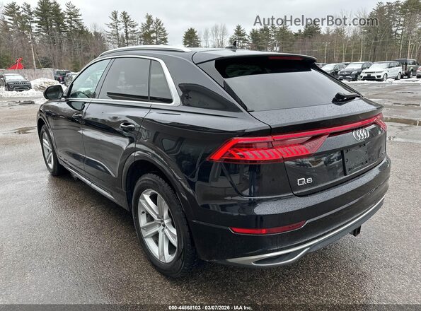 WA1AVAF1XKD009869 2019 AUDI Q8 Black Задня ліва чверть