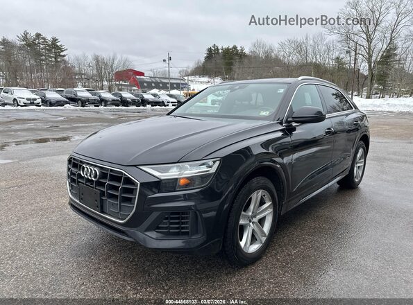 WA1AVAF1XKD009869 2019 AUDI Q8 Black Передня ліва чверть