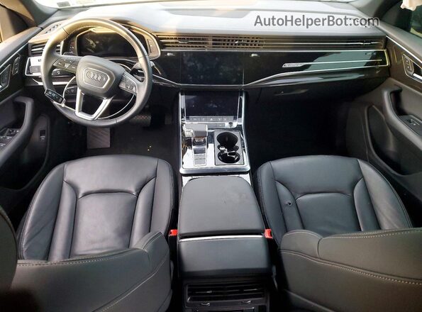 WA1AVBF19SD015684 2025 AUDI Q8 Black წინა პანელის ხედი