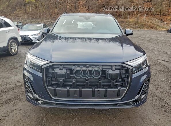 WA1AVBF79TD002178 2026 AUDI Q7 Blue Front view