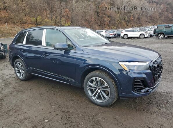 WA1AVBF79TD002178 2026 AUDI Q7 Blue Front right