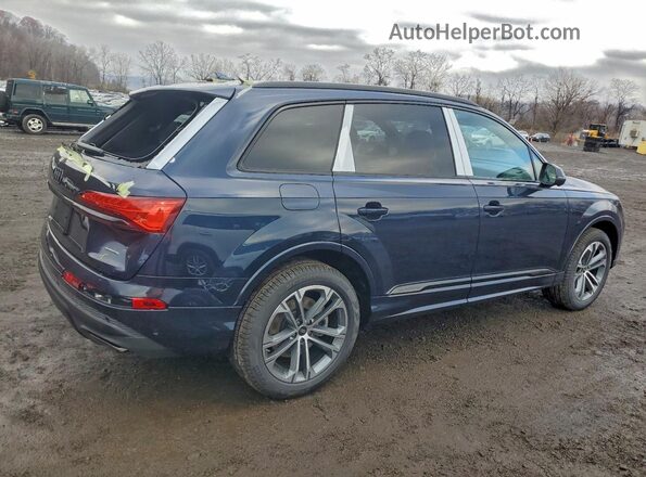 WA1AVBF79TD002178 2026 AUDI Q7 Blue Rear right