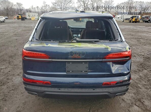 WA1AVBF79TD002178 2026 AUDI Q7 Blue Rear view