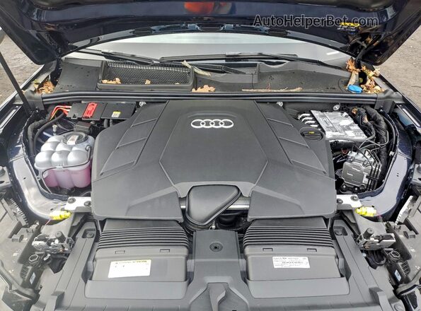 WA1AVBF79TD002178 2026 AUDI Q7 Blue Engine compartment view