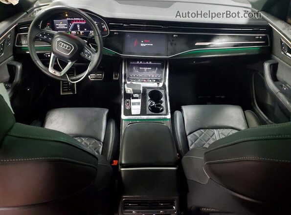 WA1AWBF10PD037206 2023 AUDI SQ8 Gray წინა პანელის ხედი