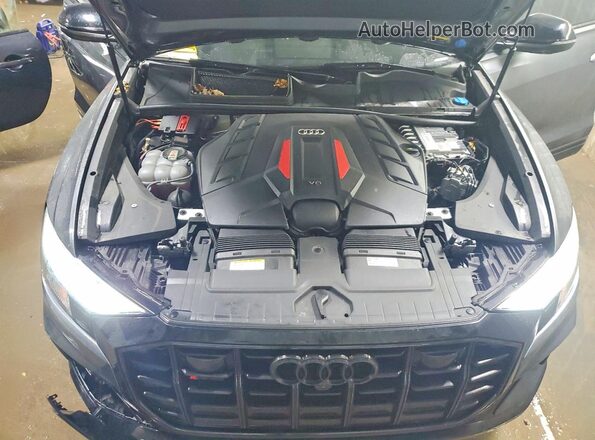WA1AWBF10PD037206 2023 AUDI SQ8 Gray უკანა სალონის ხედი