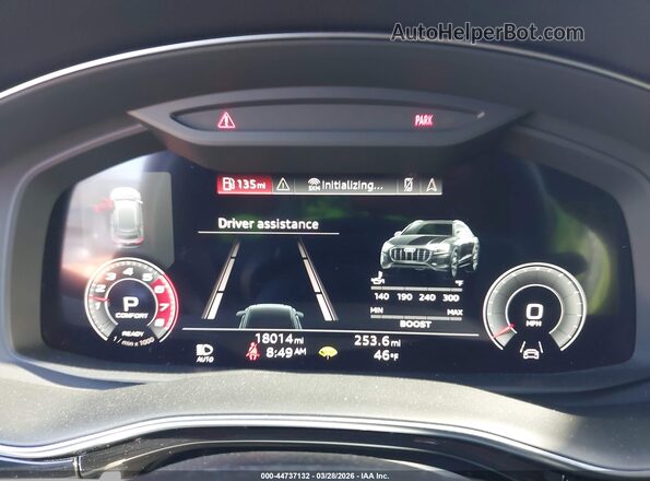 WA1AWBF13PD008606 2023 AUDI SQ8 White უკანა სავარძლების ხედი