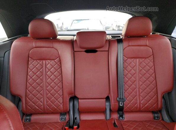 WA1AWBF14MD004074 2021 AUDI SQ8 Black უკანა სავარძლების ხედი