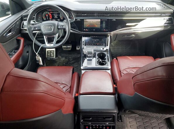 WA1AWBF14MD004074 2021 AUDI SQ8 Black წინა პანელის ხედი