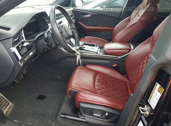 WA1AWBF14MD004074 2021 AUDI SQ8 Black წინა სალონის ხედი