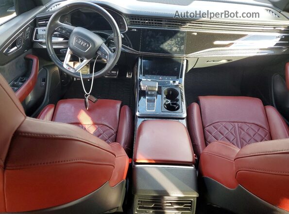 WA1AWBF16MD002620 2021 AUDI SQ8 Gray წინა პანელის ხედი